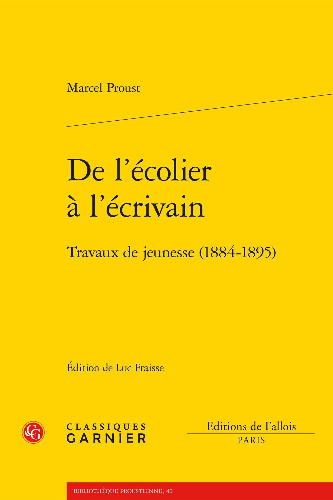 De l'écolier à l'écrivain