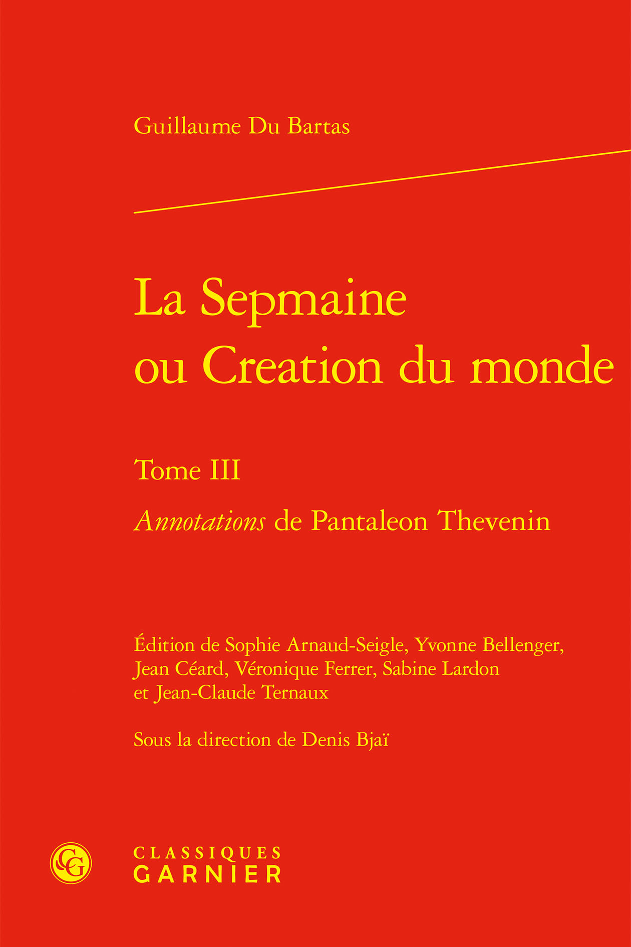 La Sepmaine ou Creation du monde
