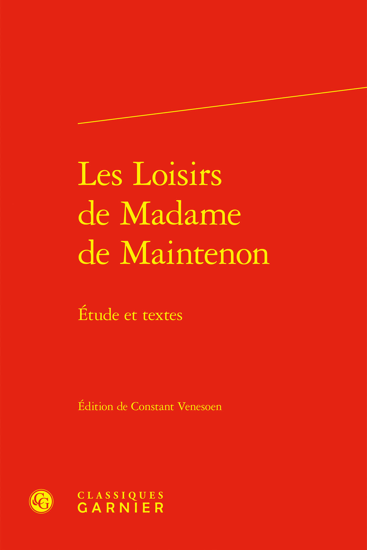Les Loisirs de Madame de Maintenon