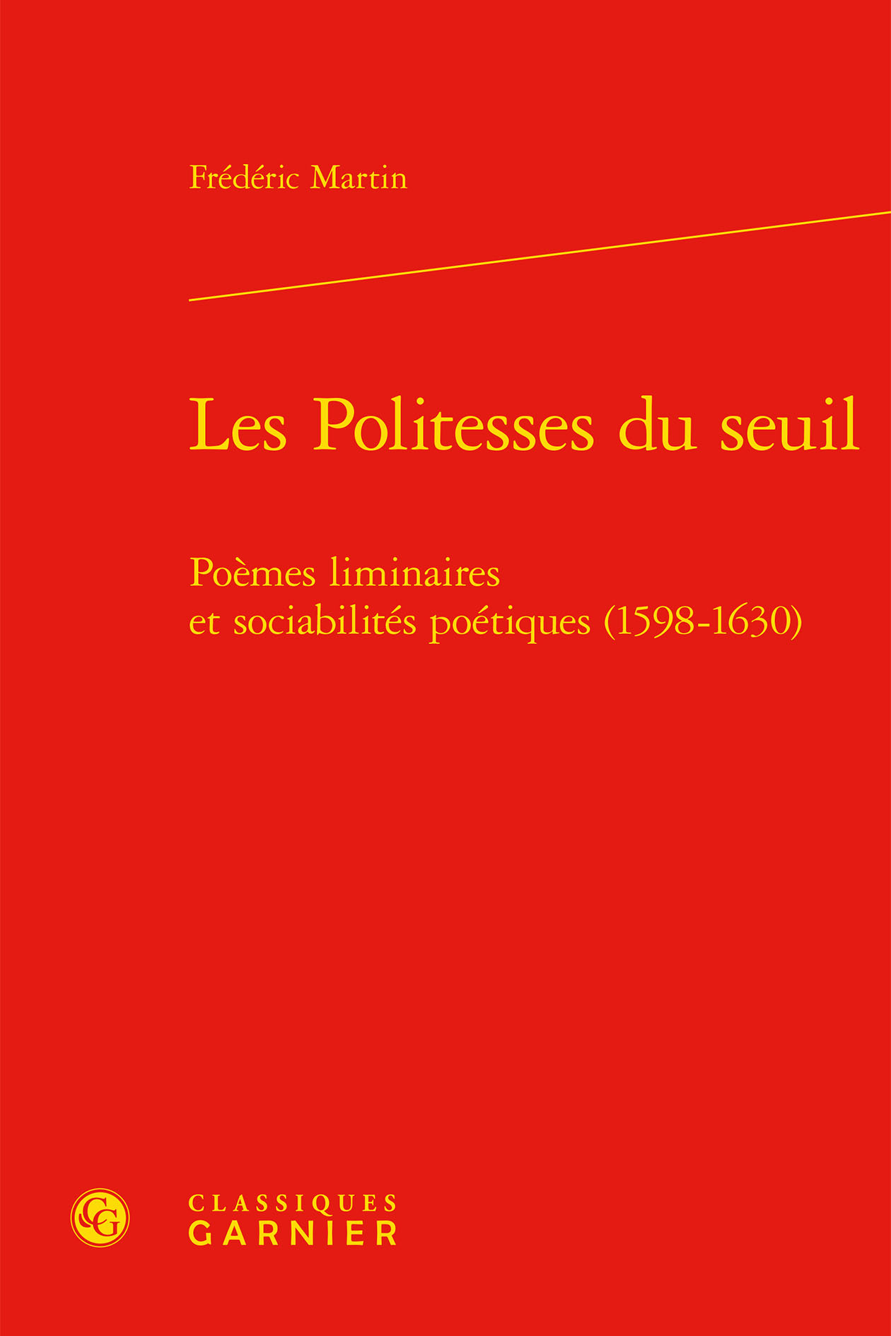 Les Politesses du seuil
