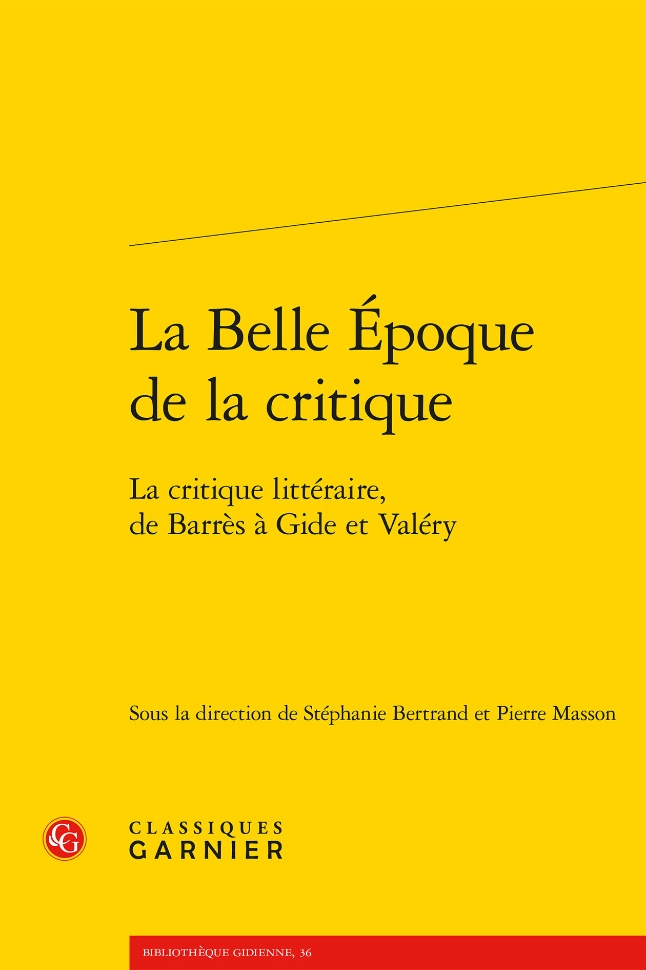 La Belle Époque de la critique