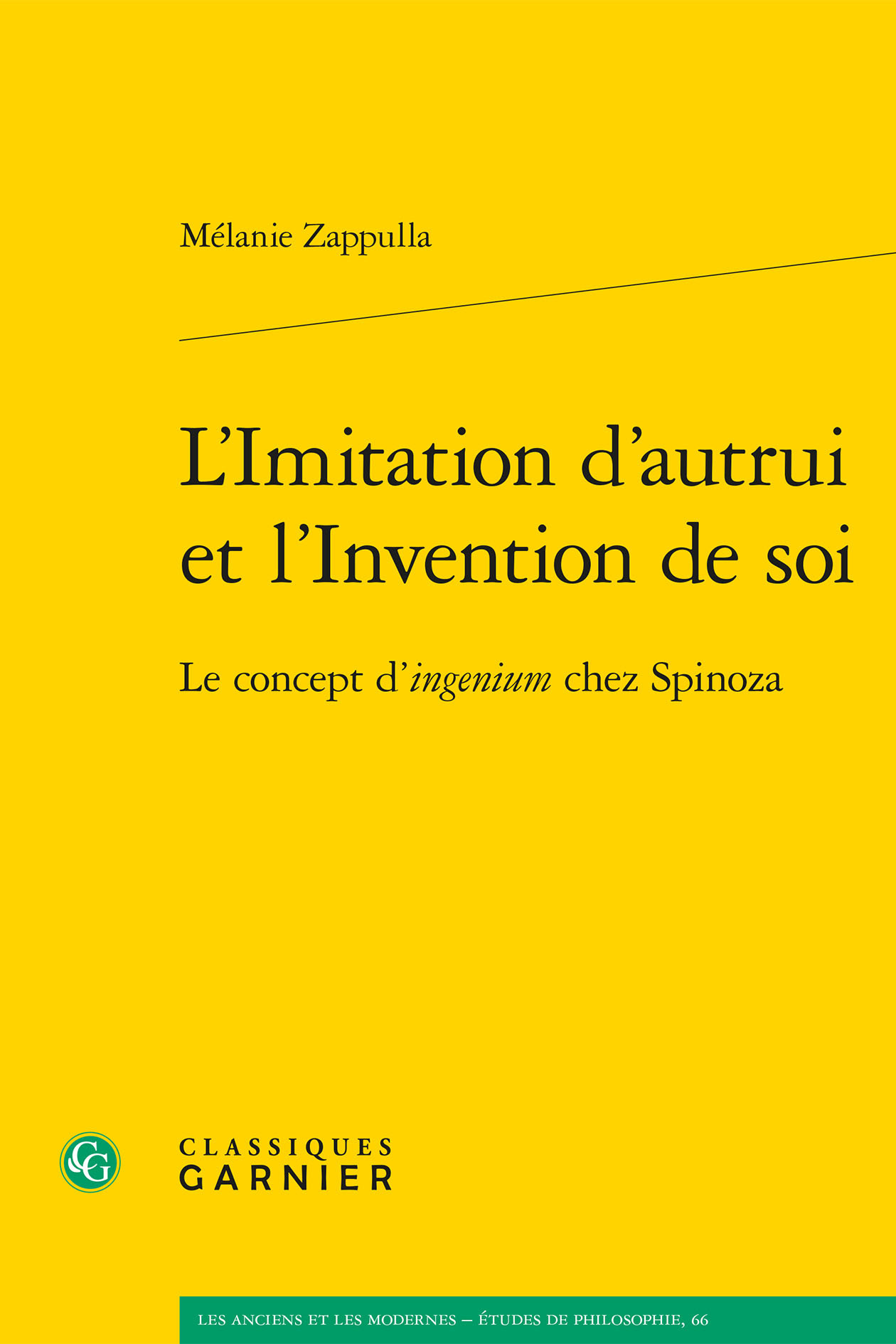 L'Imitation d'autrui et l'Invention de soi