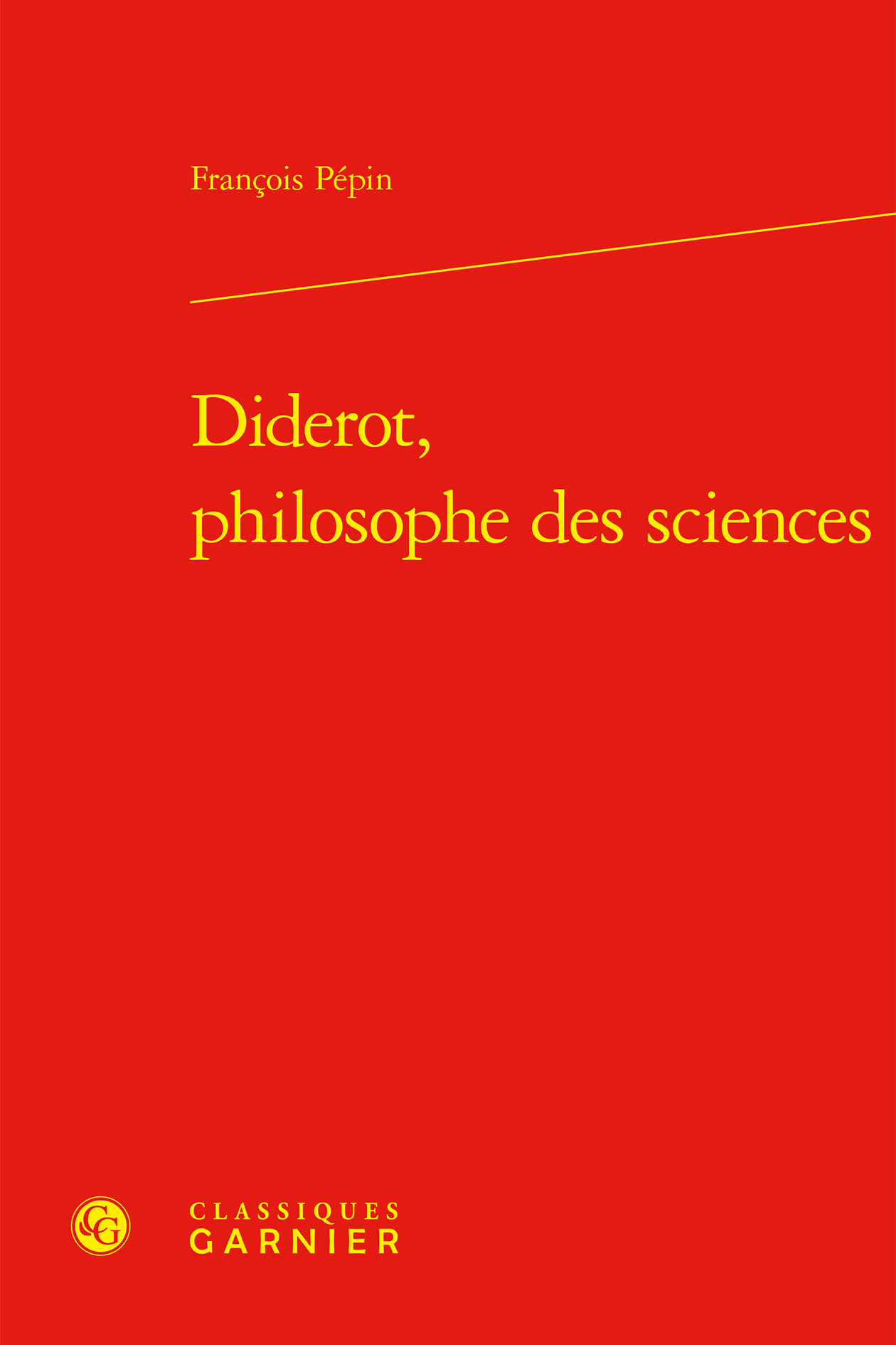 Diderot, philosophe des sciences