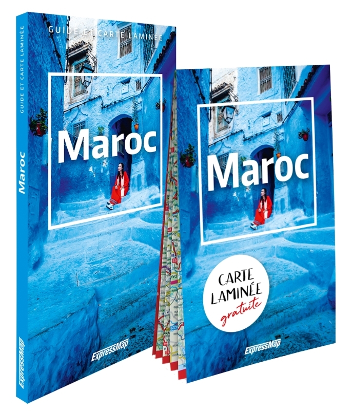 Maroc (guide et carte laminée)
