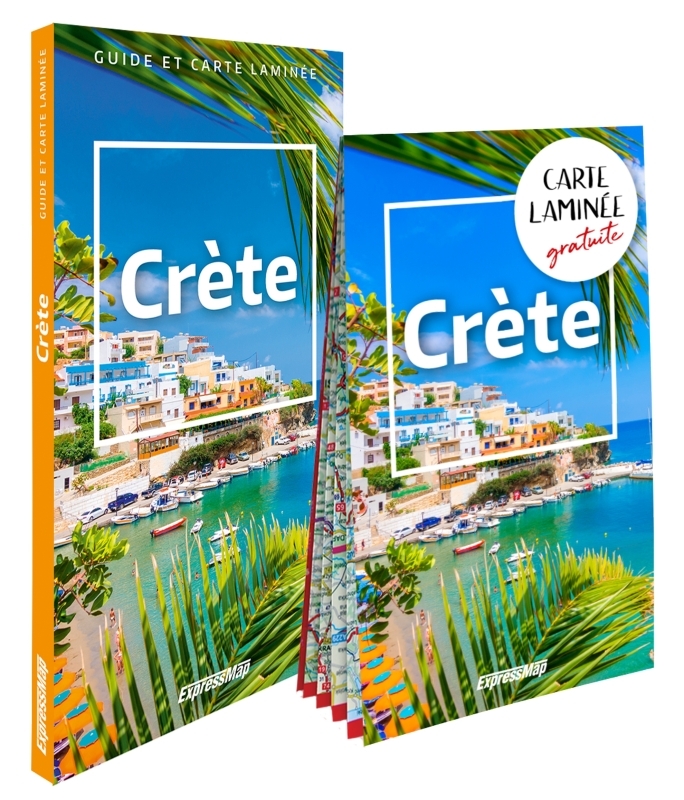 Crète (guide et carte laminée)