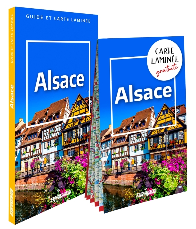 Alsace (guide et carte laminée)
