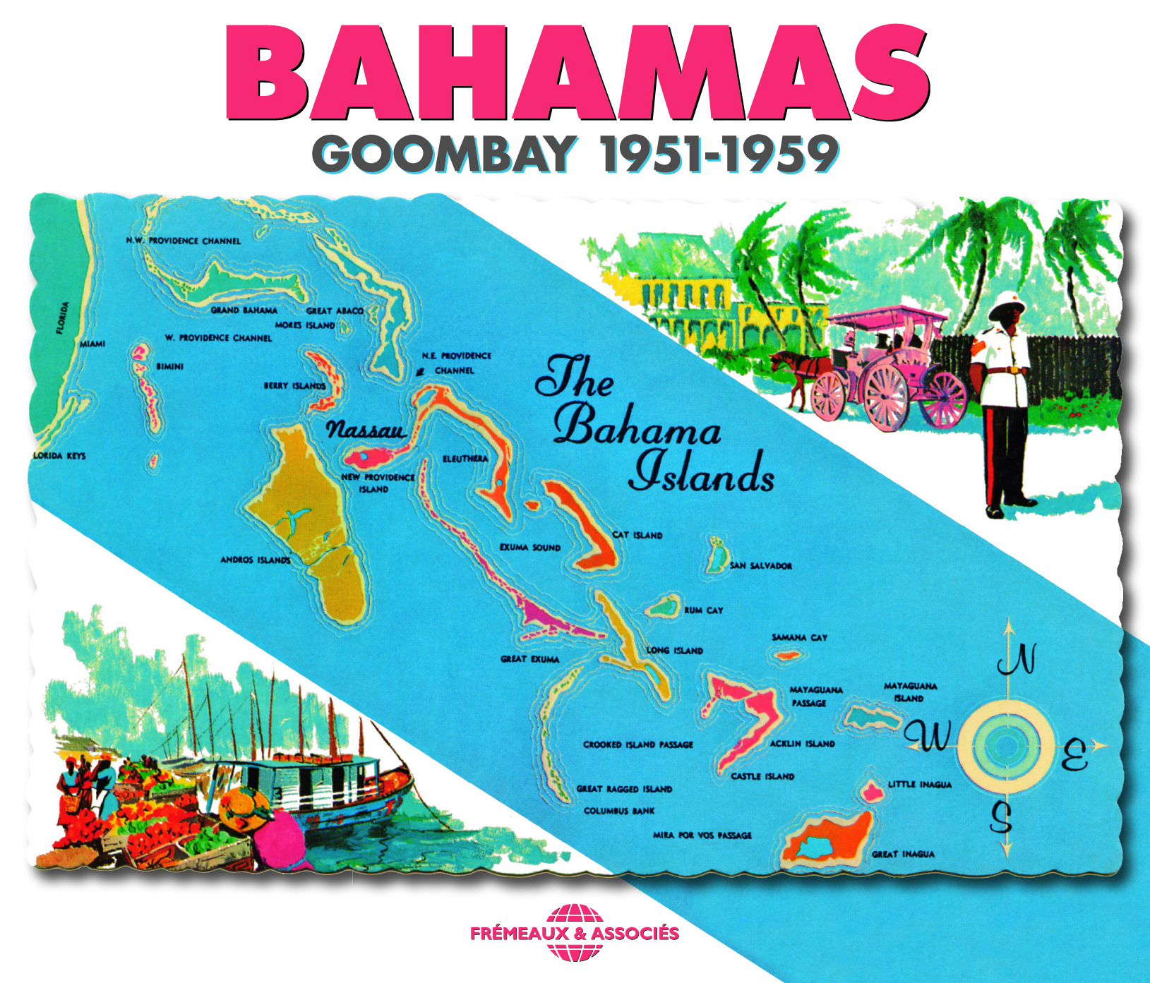 BAHAMAS 1951 1959 GOOMBAY WITH BLIND BLAKE GEORGE SYMONETTE CHARLIE ADAMSON