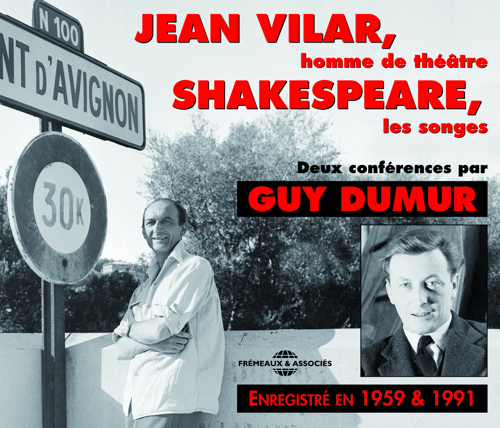 JEAN VILAR SHAKESPEARE LES SONGES DEUX CONFERENCES PAR GUY DUMUR