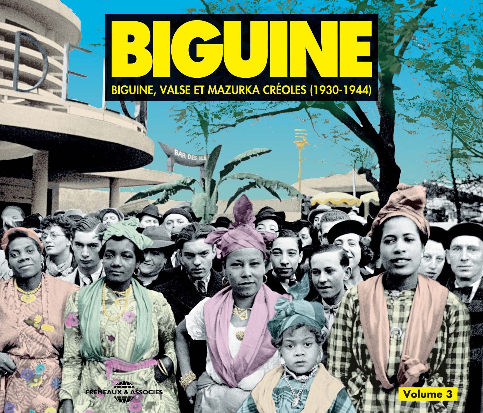 BIGUINE BIGUINE VALSES ET MAZURKA CREOLES 1930 1944 PATRIMOINE DES ANTILLES COFFRET CD AUDIO