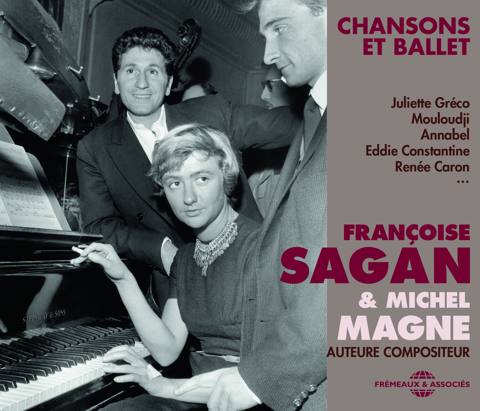 FRANCOISE SAGAN & MICHEL MAGNE,  CHANSONS ET BALLET