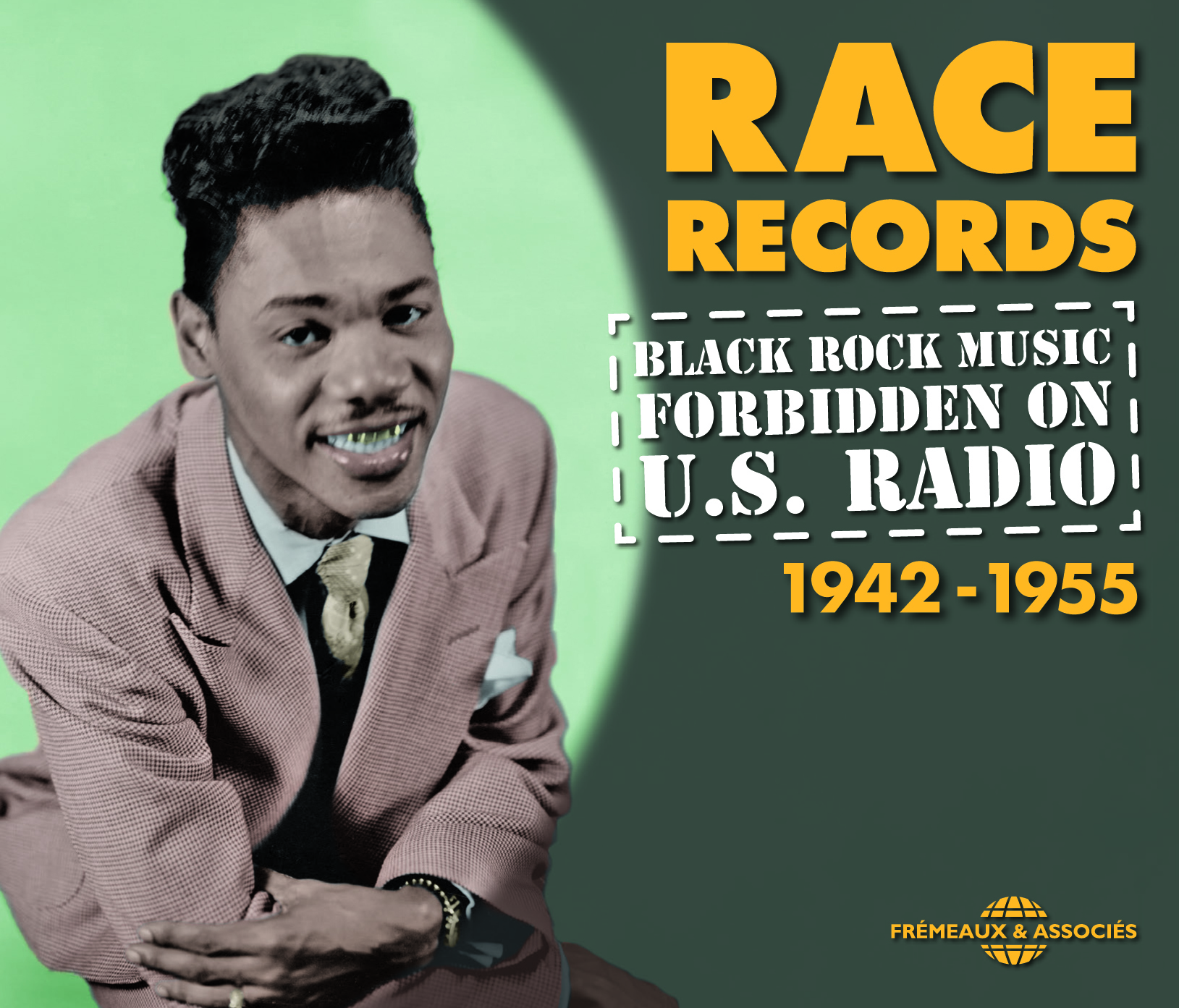 RACE RECORDS - BLACK ROCK MUSIC FORBIDDEN ON U.S. RADIO 1942-1955