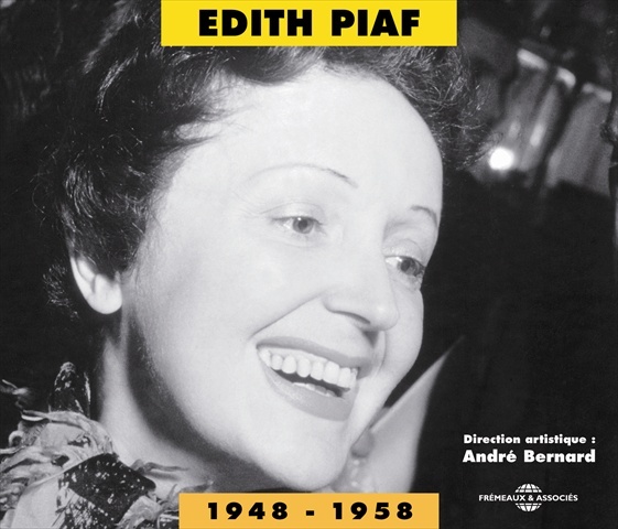 EDITH PIAF VOL 2 1948 1958 ANTHOLOGIE EN 2 CD AUDIO PAR ANDRE BERNARD