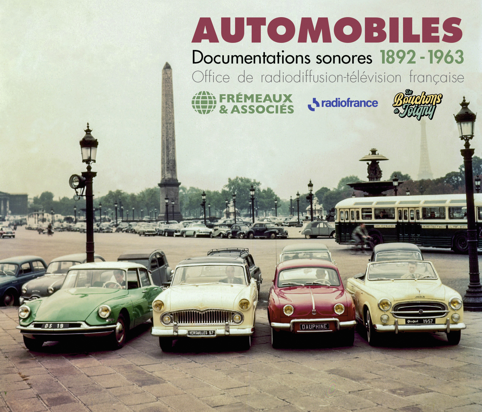 AUTOMOBILES - DOCUMENTATIONS SONORES 1892-1963
