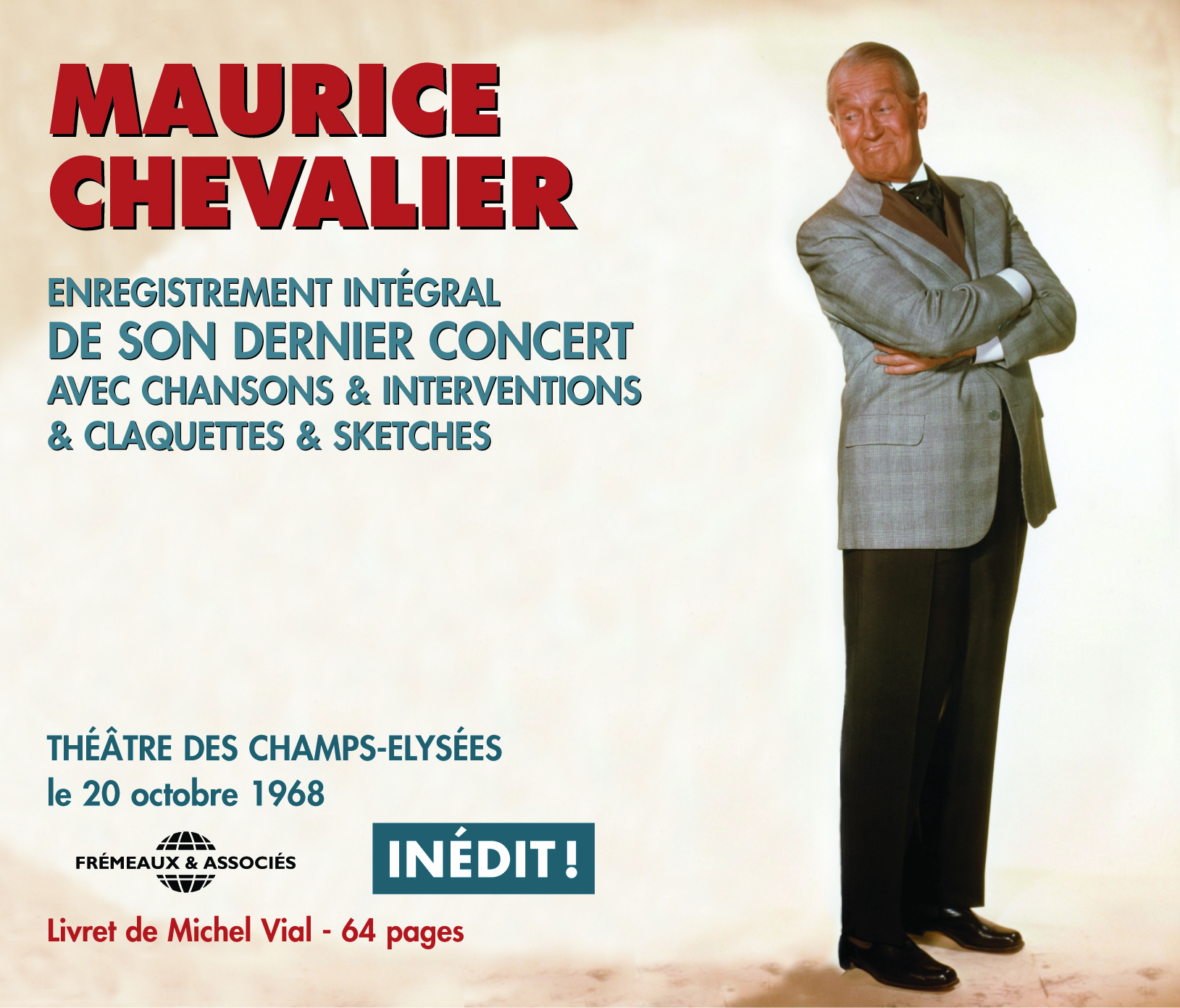 MAURICE CHEVALIER DERNIER CONCERT INEDIT OCTOBRE 1968 ENREGISTREMENT INTEGRAL