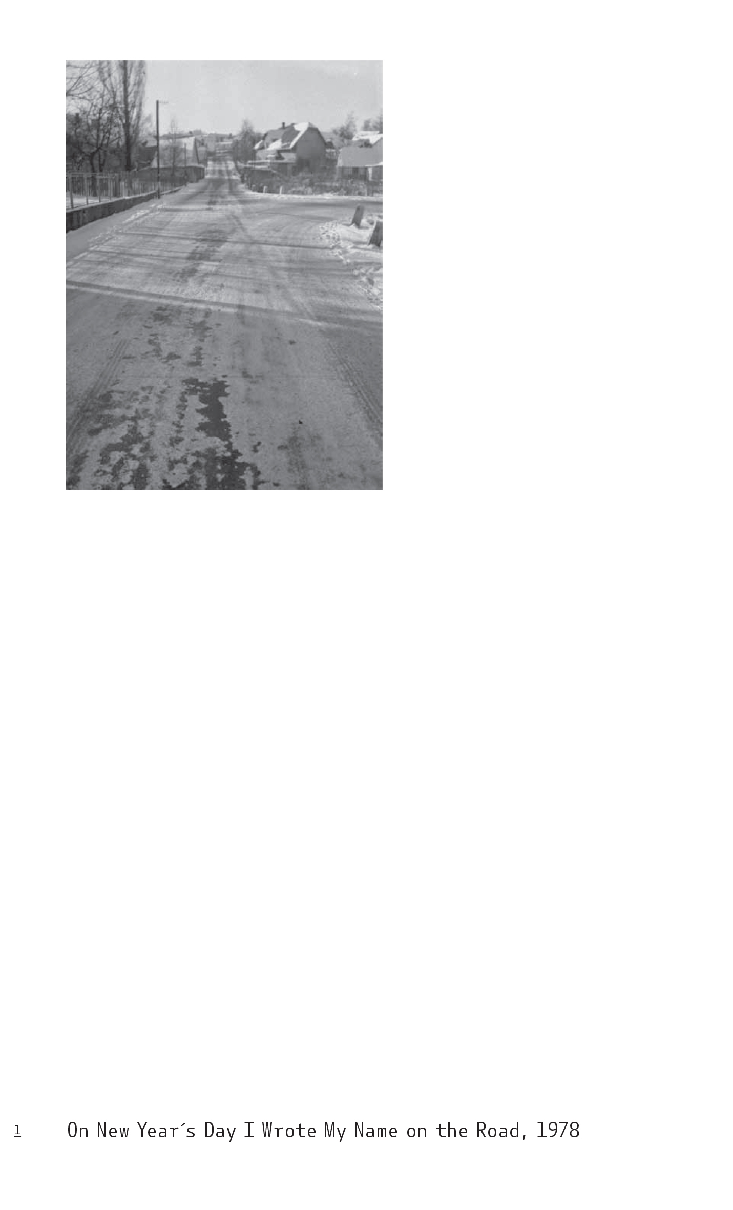 Actions and interventions 1978-1988