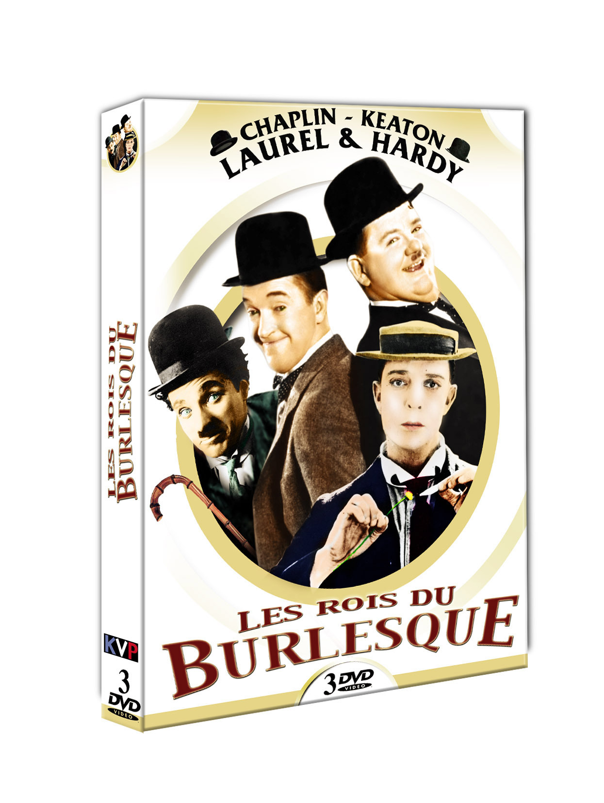 COFFRET LES ROIS BURLESQUE - 3 DVD