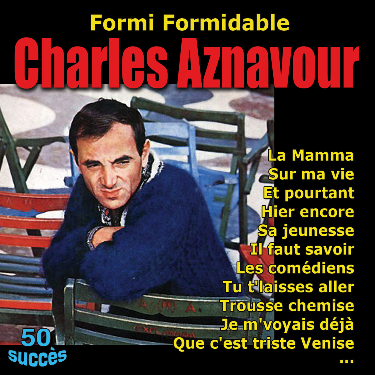 FORMIDABLE CHARLES AZNAVOUR - 50 SUCCES -  2 CD