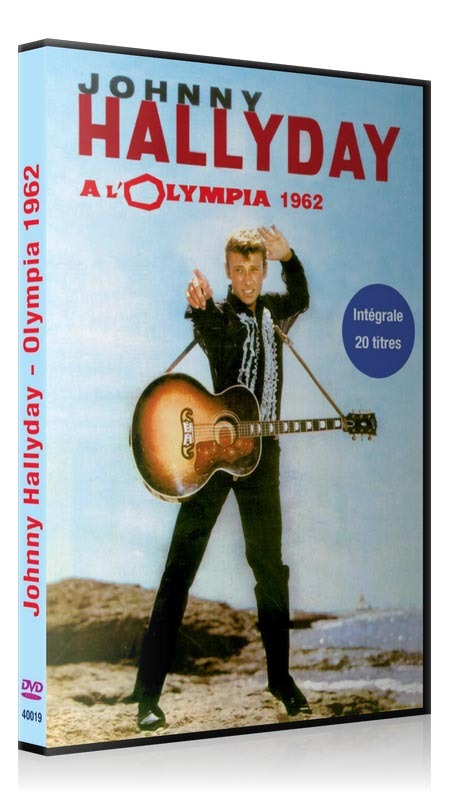 JOHNNY HALLYDAY A L'OLYMPIA 1962 - DVD