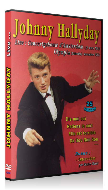 JOHNNY HALLYDAY - LIVE - DVD