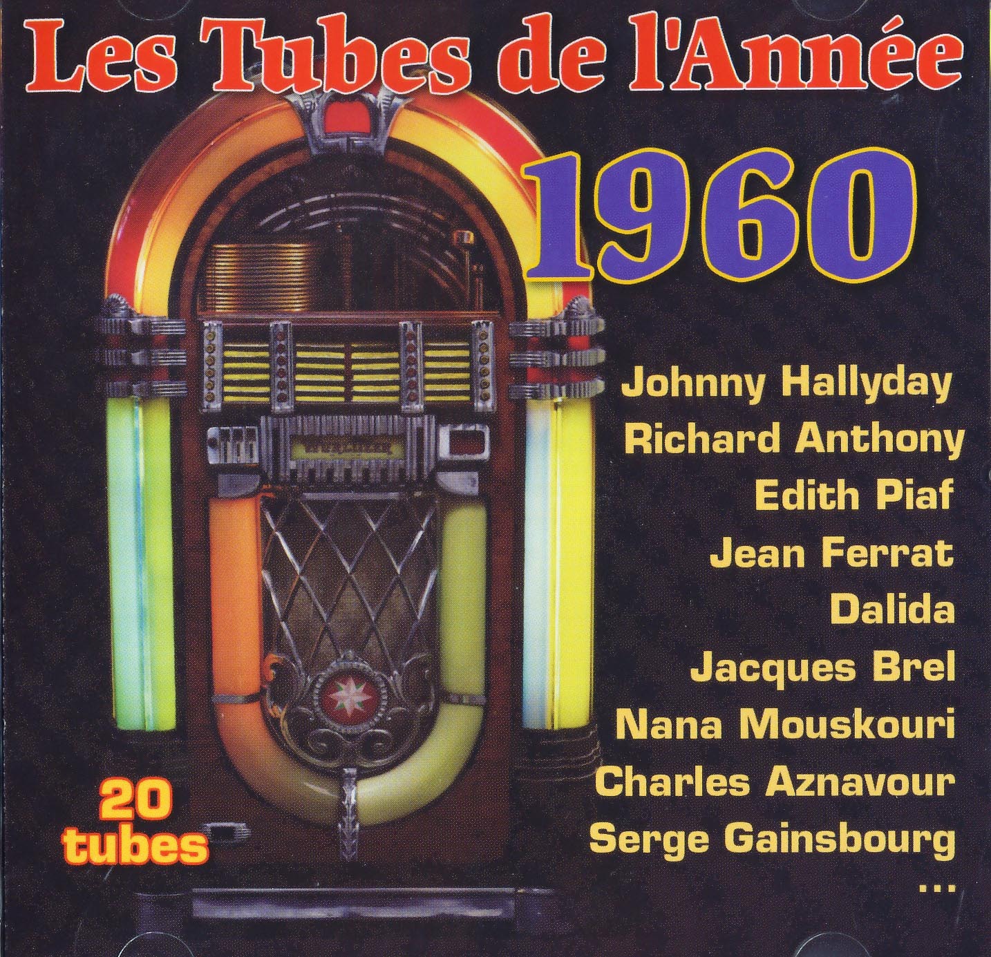 TUBES DE L'ANNEE 1960 - CD