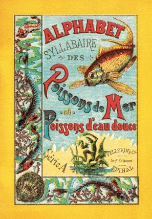 ALPHABET SYLLABAIRE POISSONS DE MER ET D'EAU DOUCE