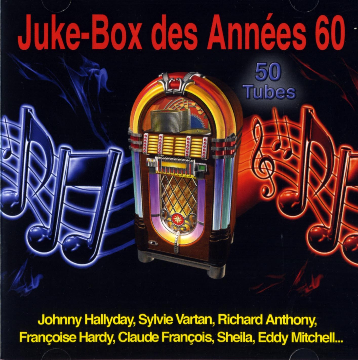 JUKE BOX DES ANNEES 60 - 50 TUBES -CD