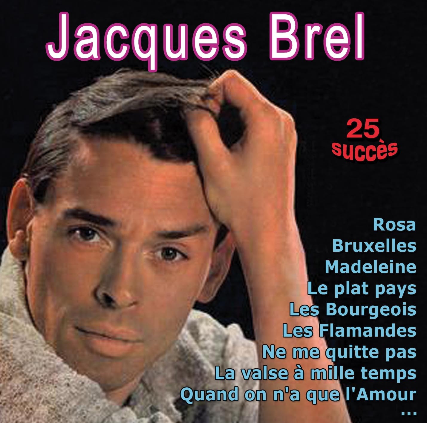 JACQUES BREL - 24 SUCCES - CD