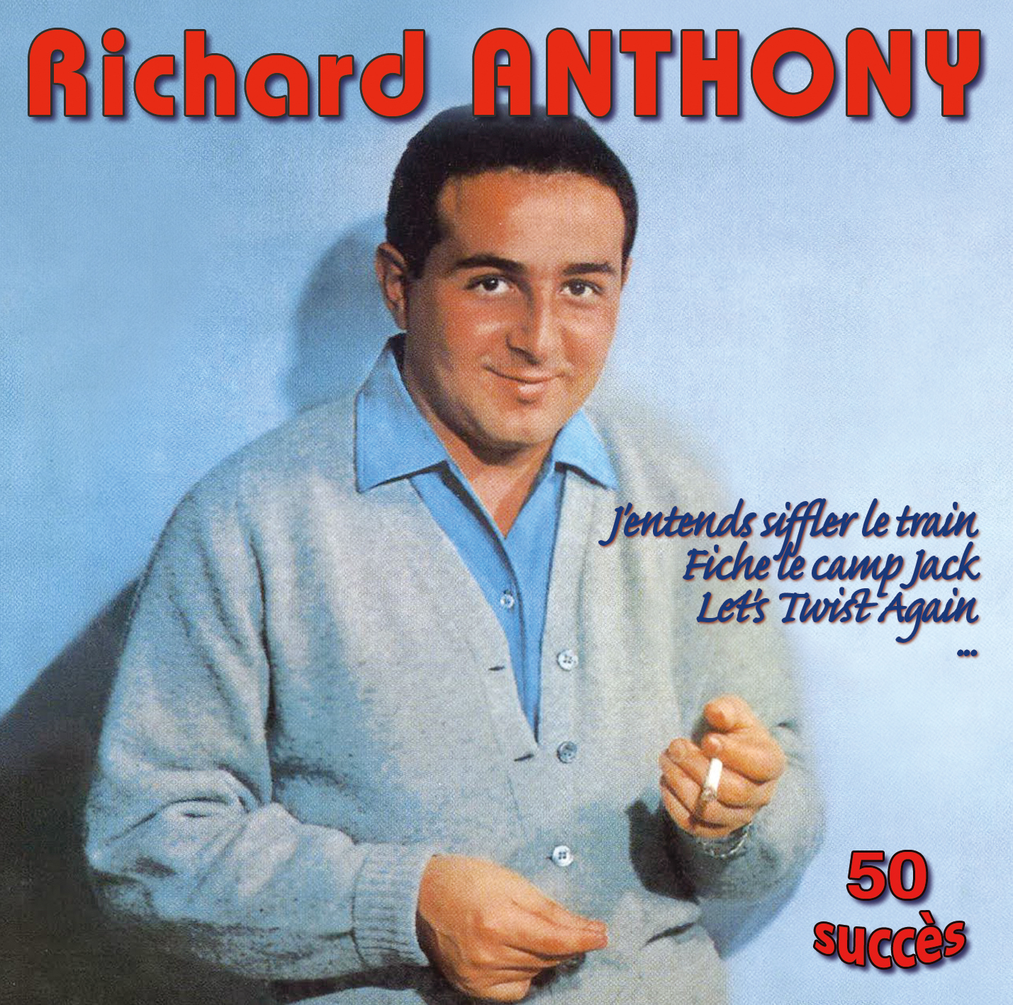 RICHARD ANTHONY - 50 SUCCES - 2 CD