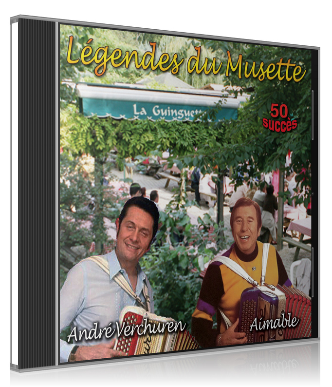 LEGENDES DU MUSETTE - 2 CD