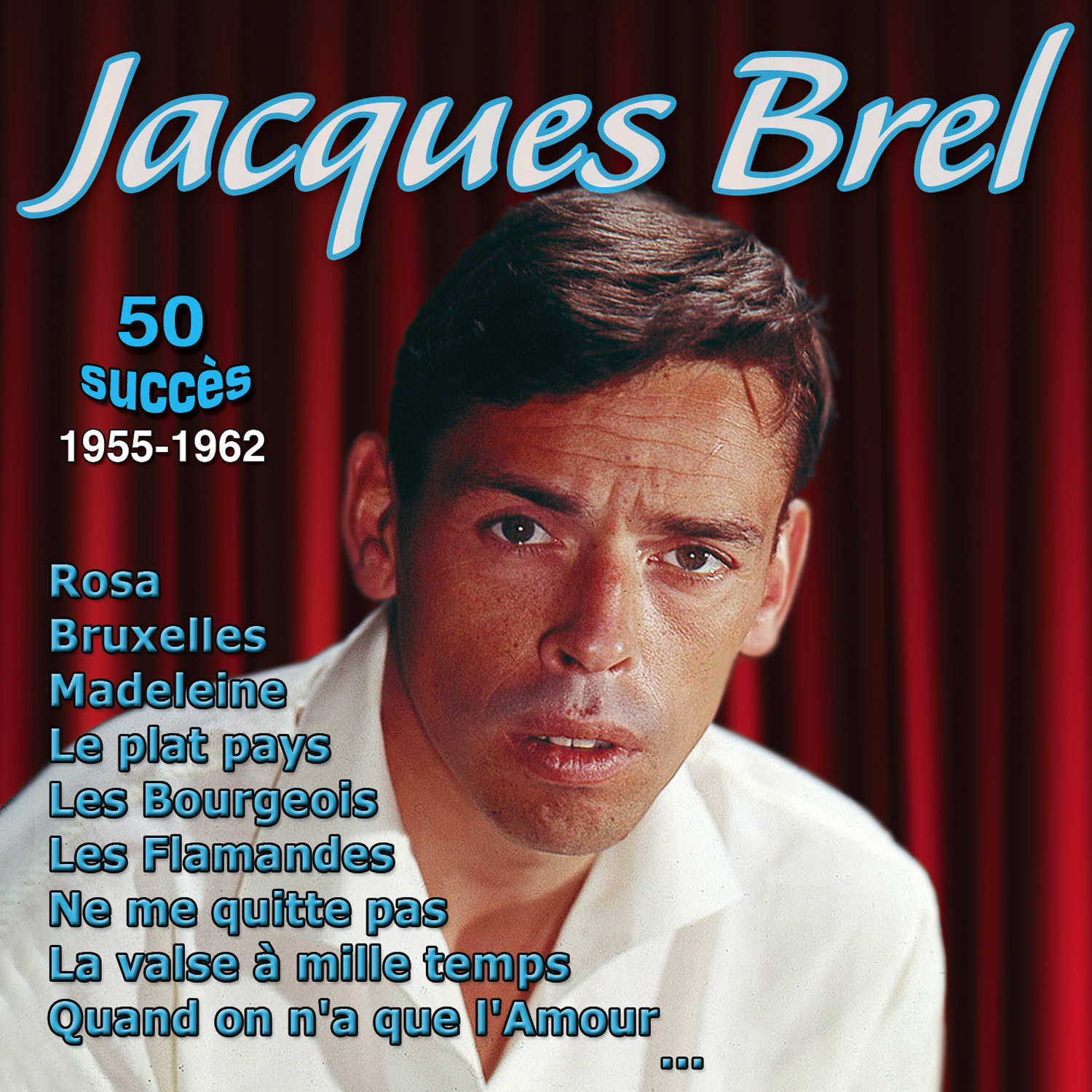 JACQUES BREL - 50 SUCCES - 2 CD