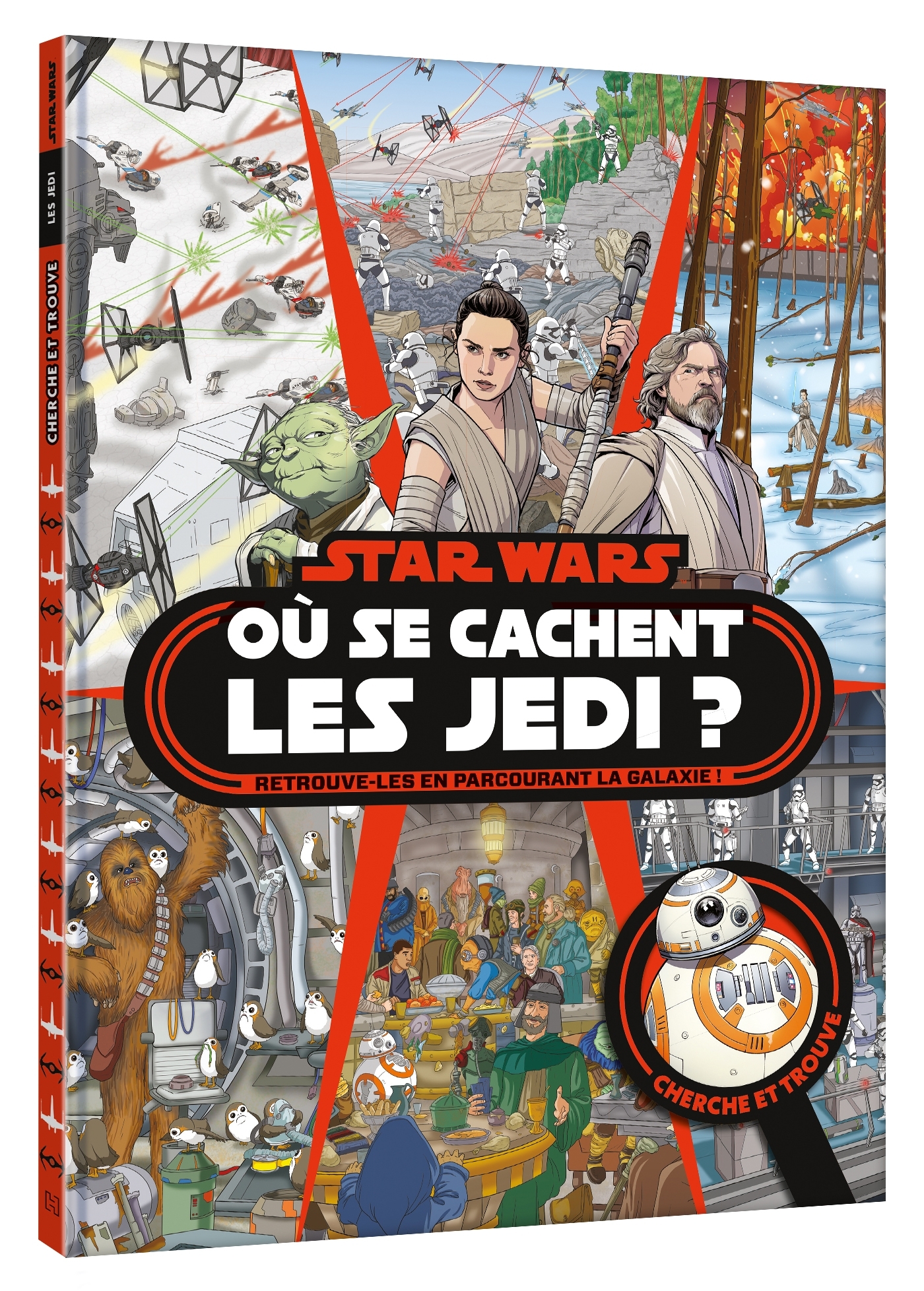 STAR WARS - Où se cachent les Jedi ? - Cherche et trouve