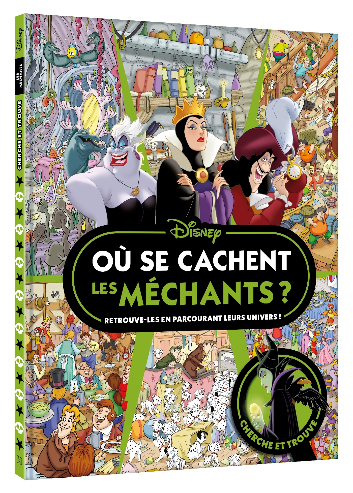 DISNEY CLASSIQUES - Où se cachent les méchants ? - Cherche et trouve