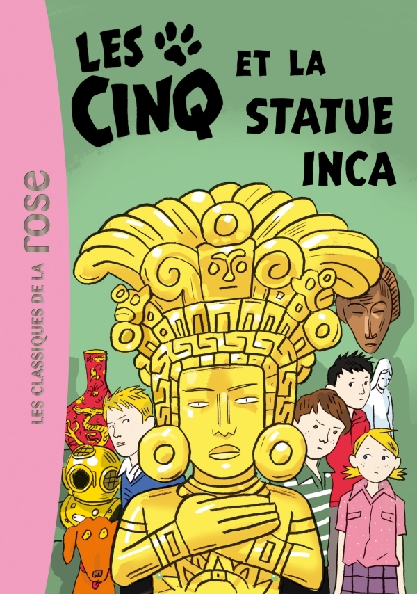 Les Cinq 29 - Les Cinq et la statue inca