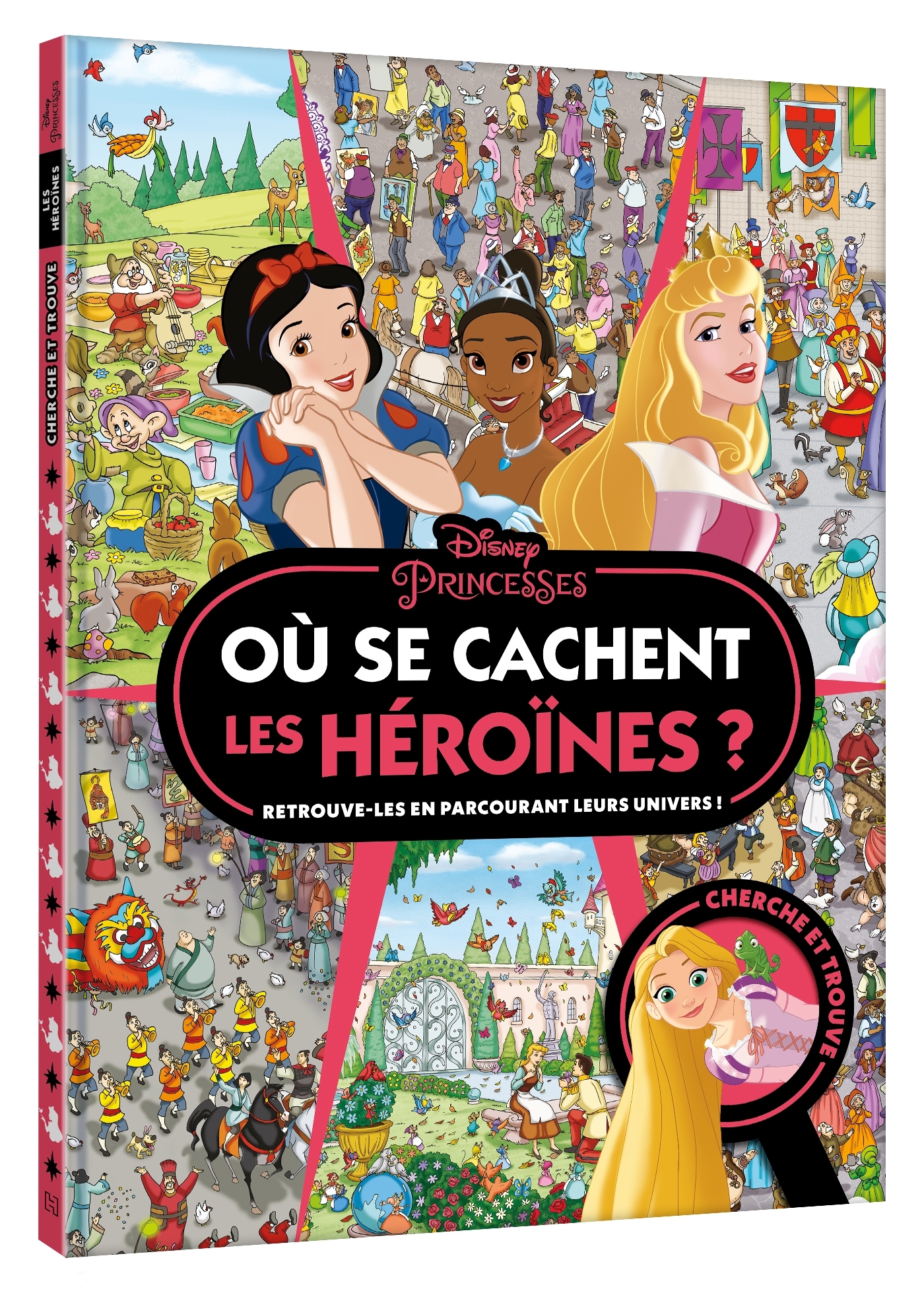 DISNEY PRINCESSES - Où se cachent les héroïnes ? - Cherche et trouve