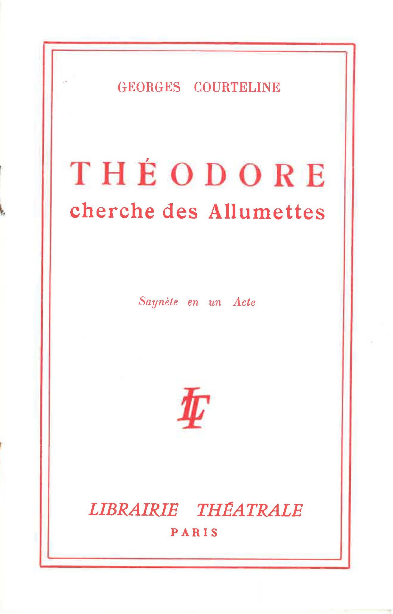 Théodore cherche des allumettes