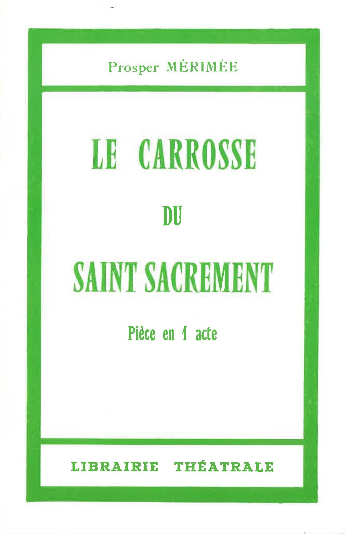 Le Carrosse du Saint-Sacrement