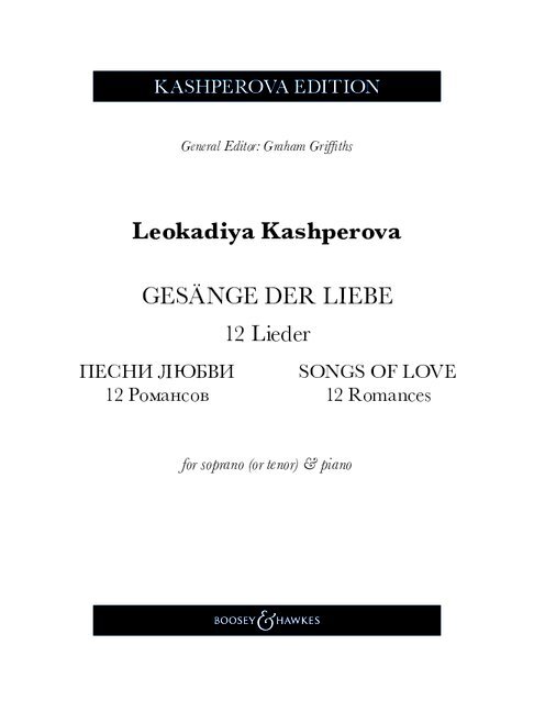Gesänge der Liebe / Songs of Love