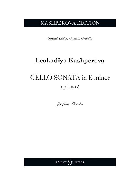 Cello Sonata No. 2 in E minor