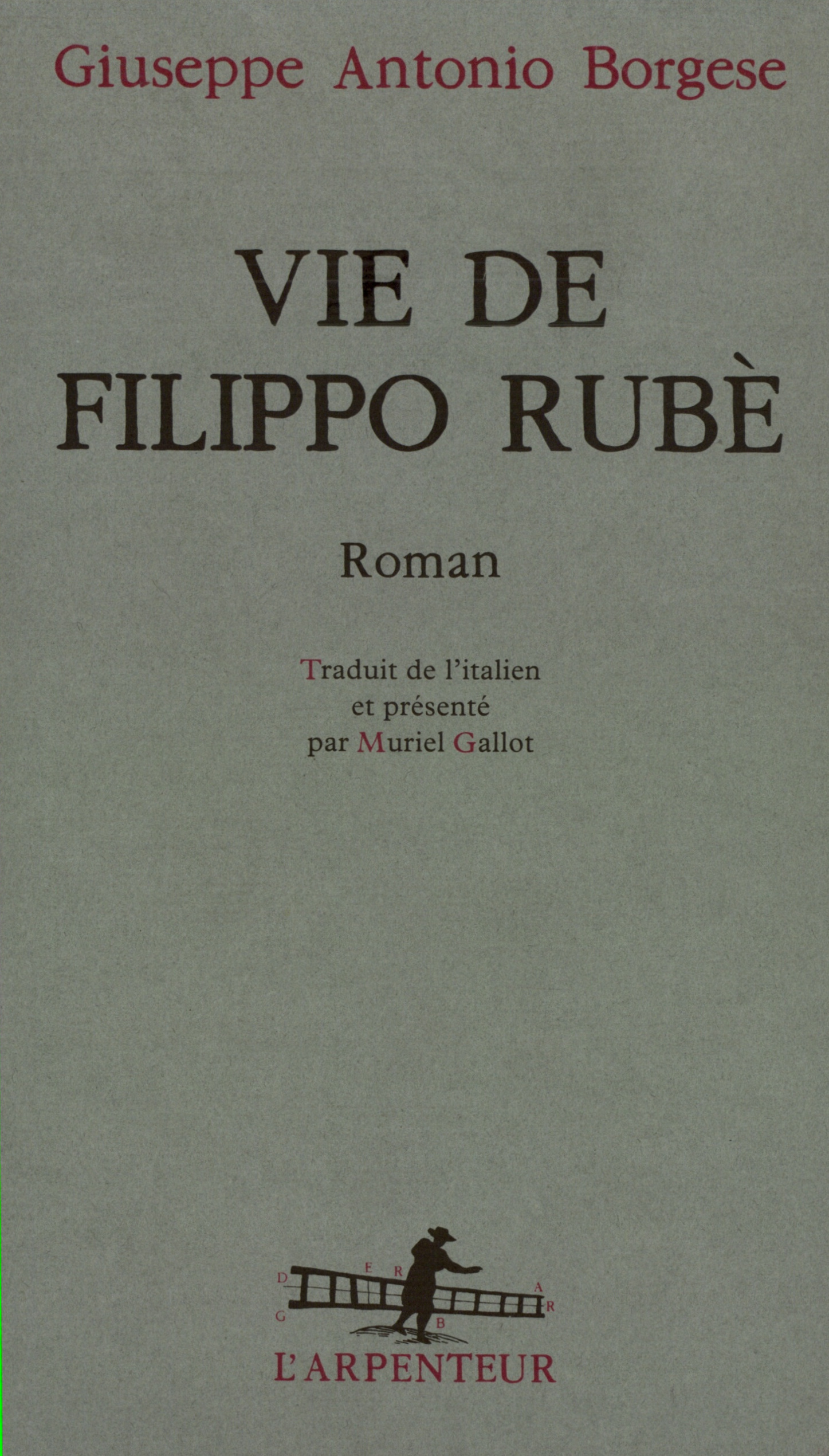 Vie de Filippo Rubè