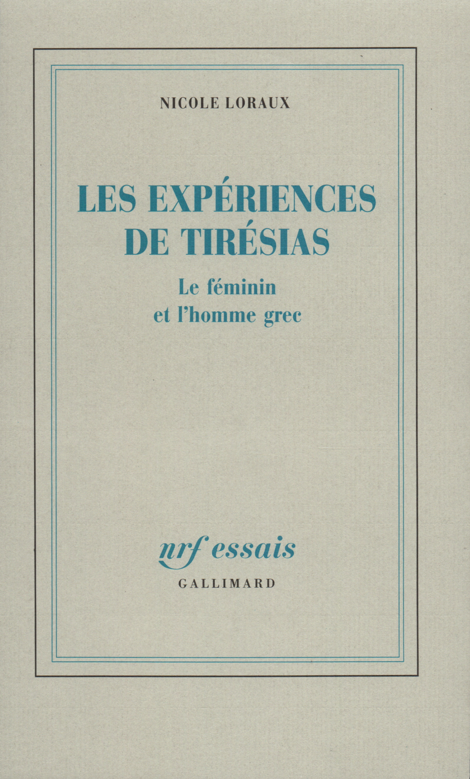 EXPERIENCES DE TIRESIAS