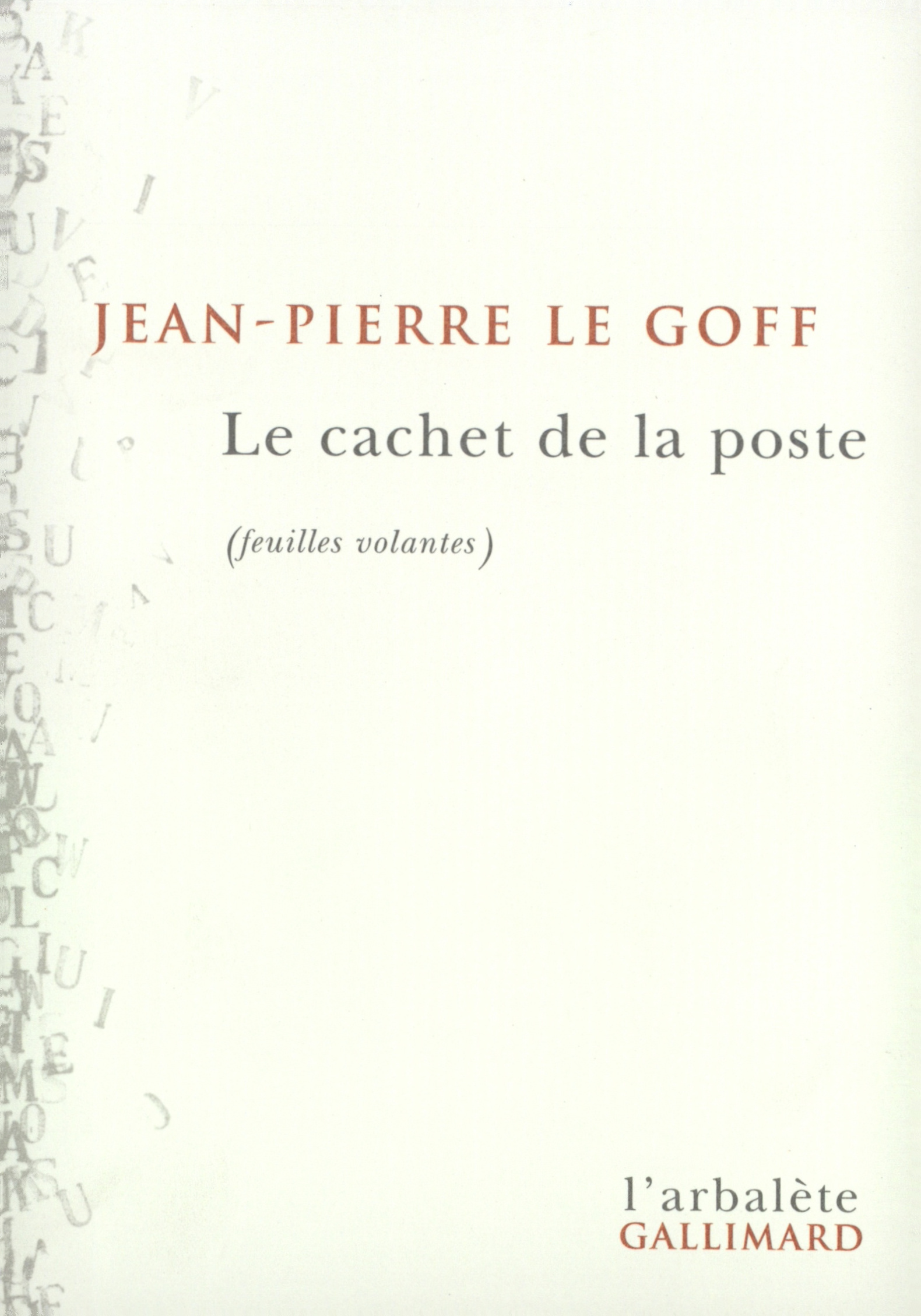 Le Cachet de la poste