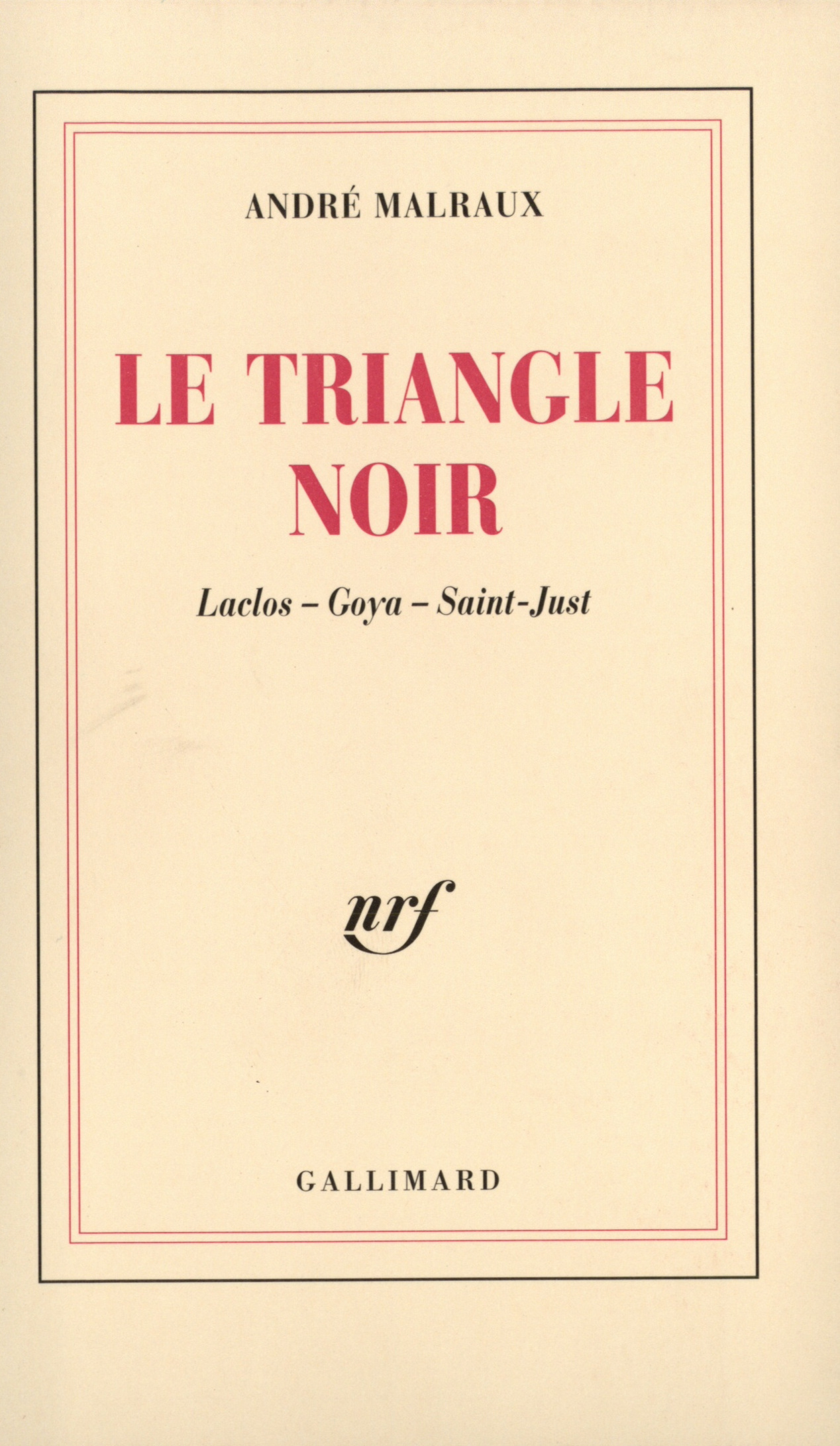 Le Triangle noir