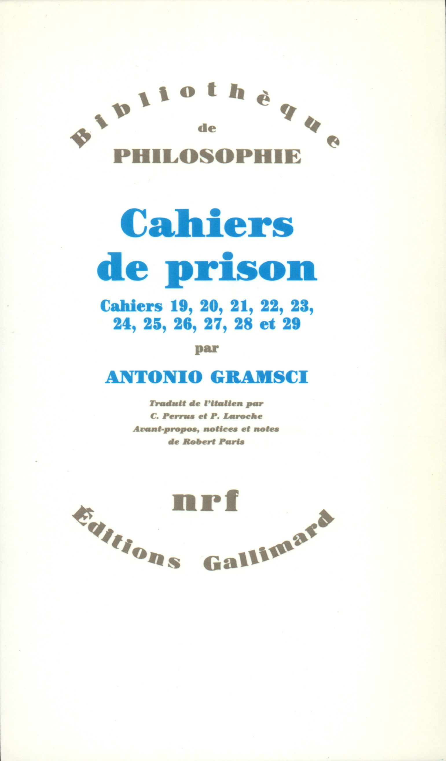 Cahiers de prison