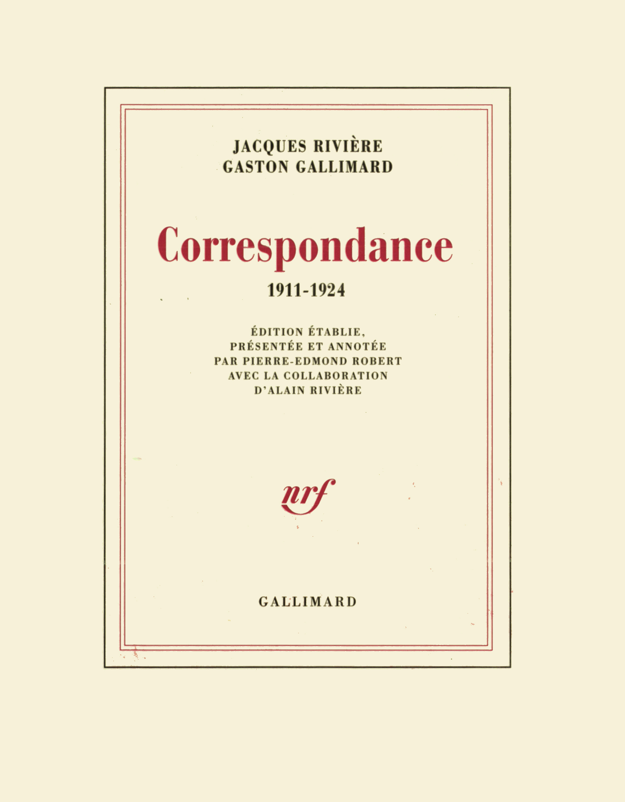 Correspondance