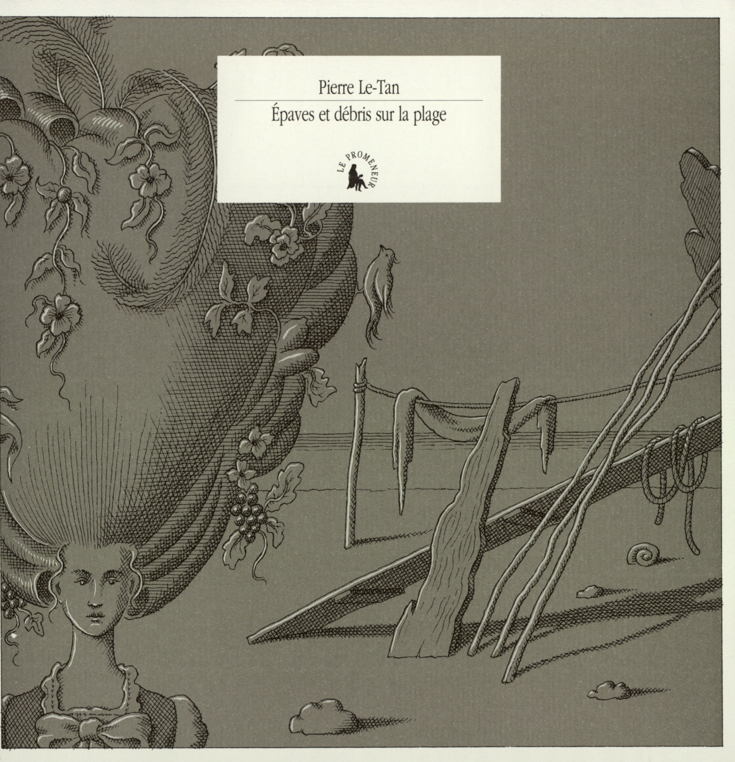 Épaves et débris sur la plage