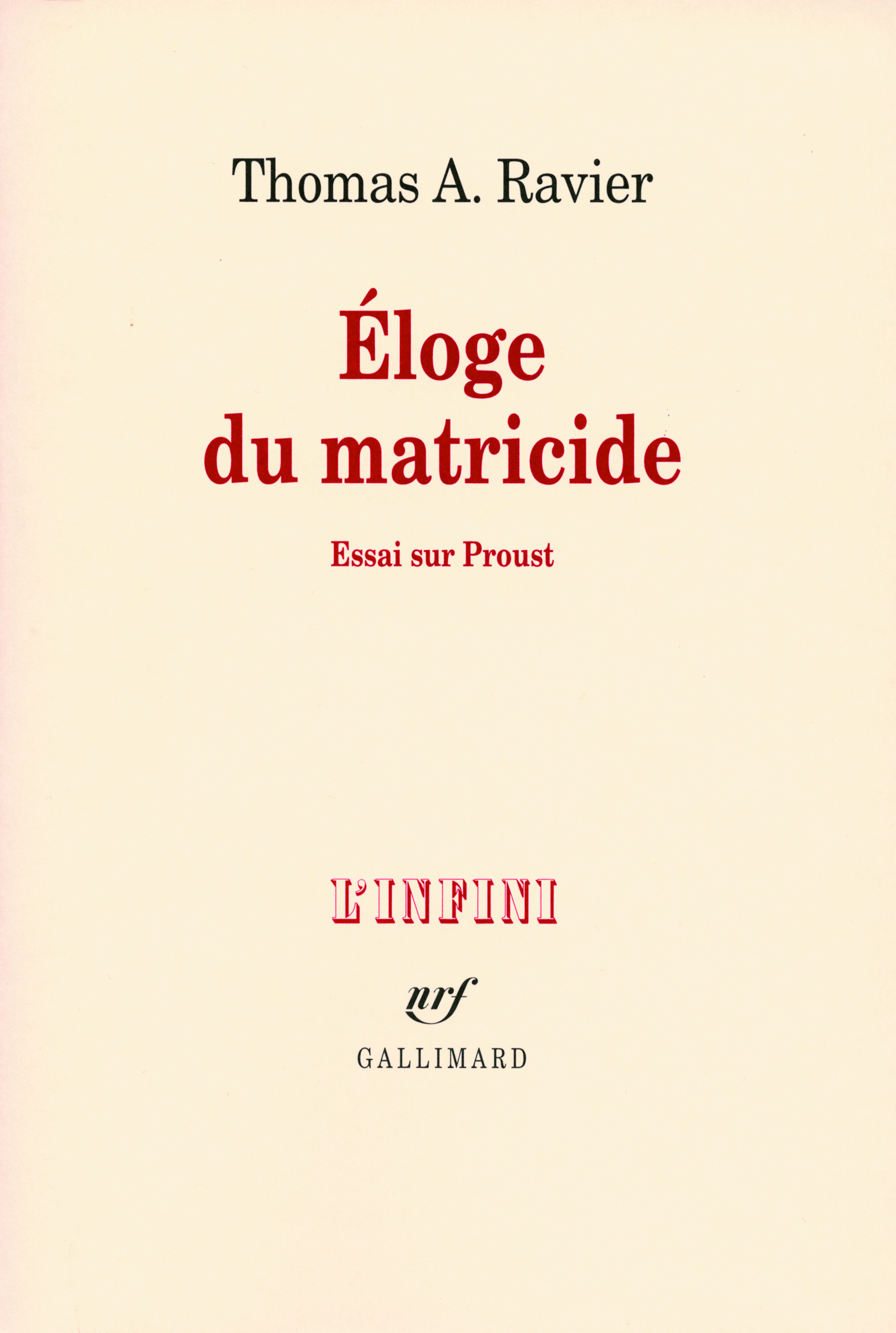 Éloge du matricide