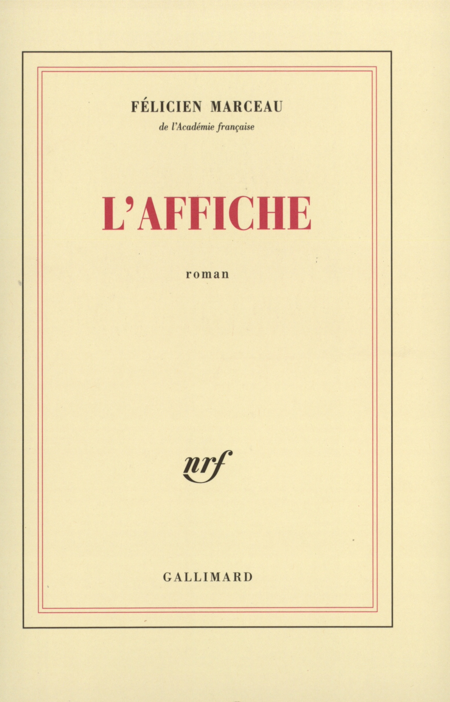 L'Affiche