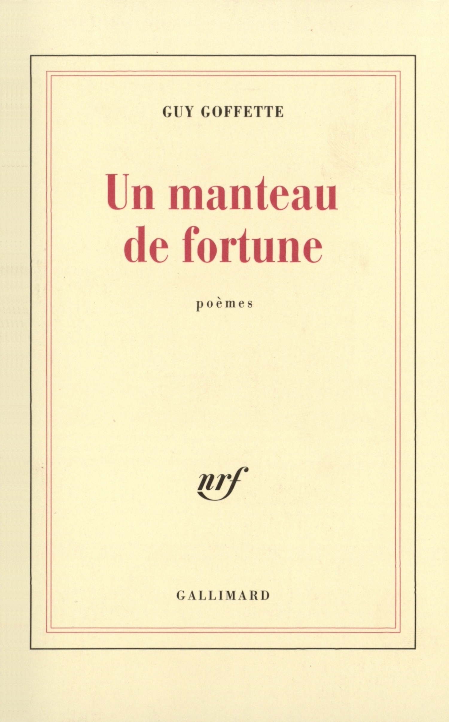 Un Manteau de fortune