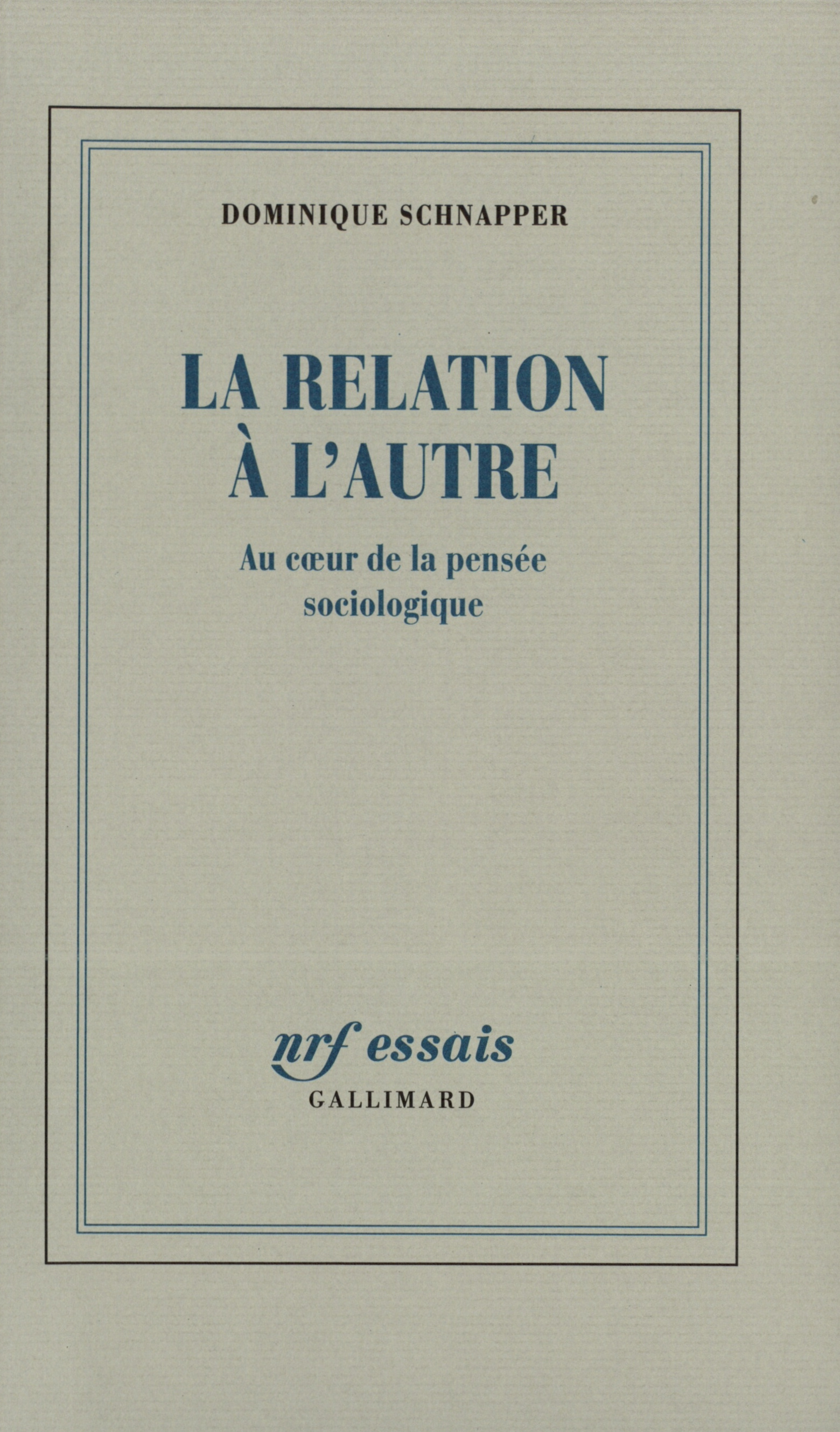La relation à l'Autre