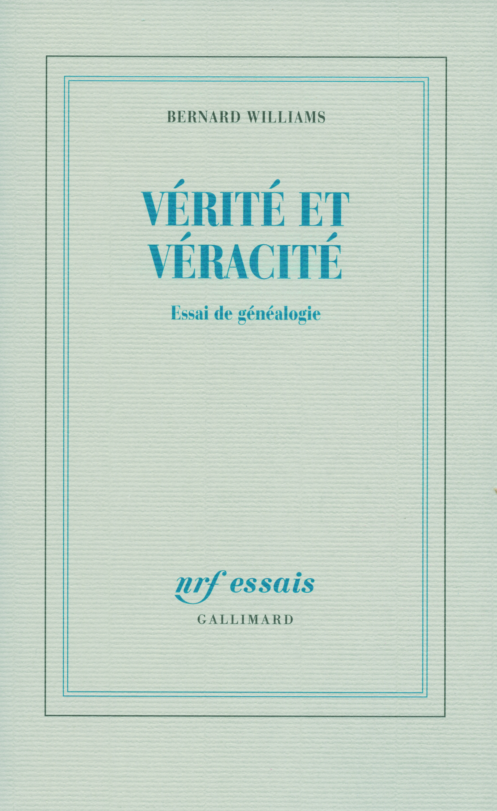Vérité et véracité